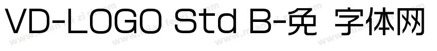 VD-LOGO Std B字体转换